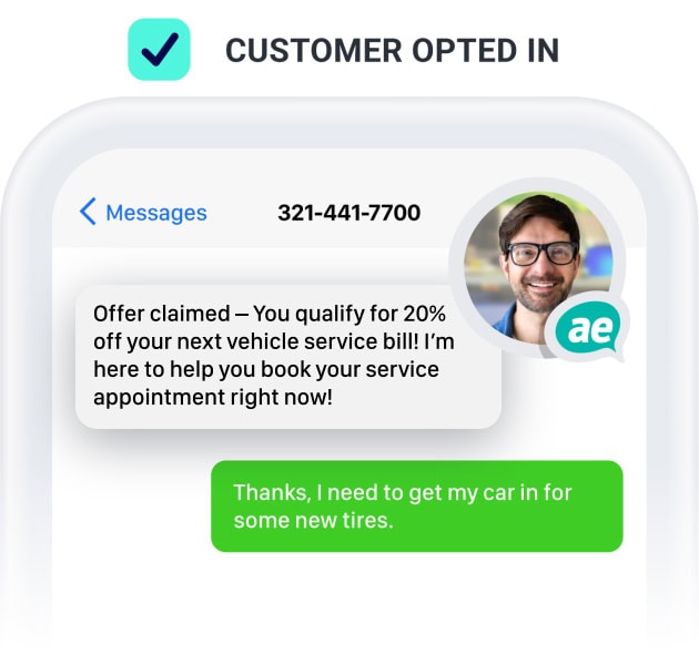 leadboost customer opt in confirmation